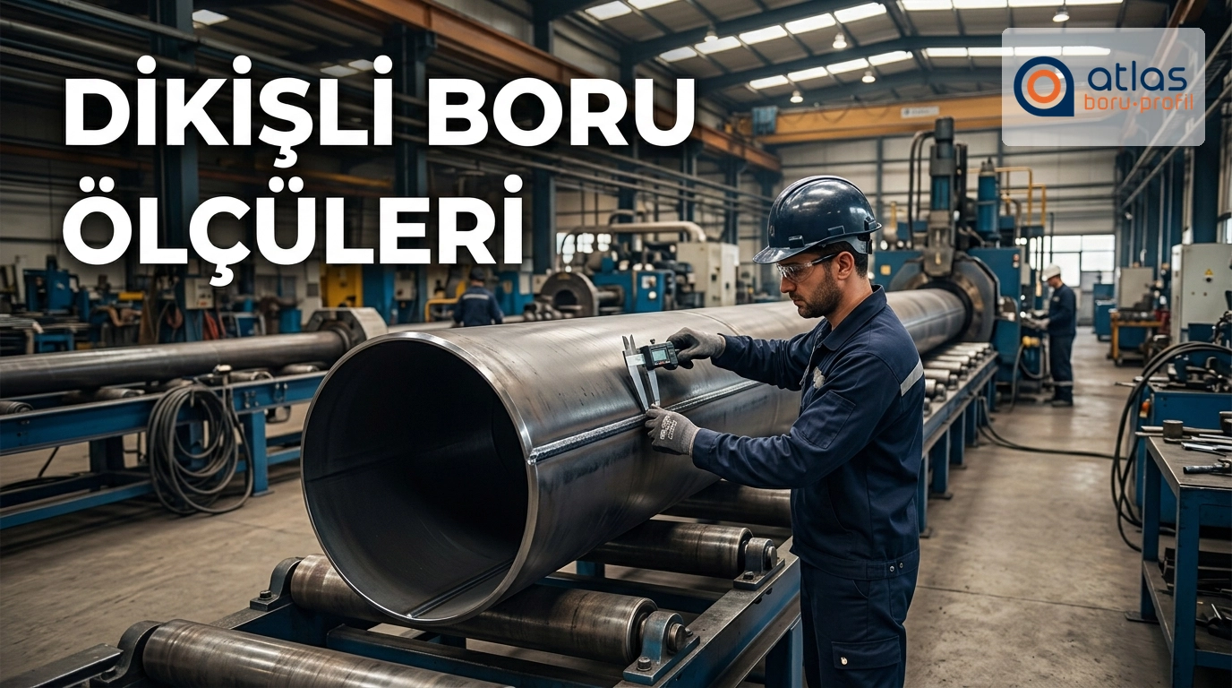 Dikişli Boru Ölçüleri